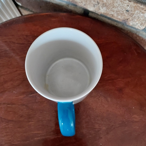 M&Ms Mug Blue Mug Licensed M&M World Coffee Cup Collectible 2012 - Picture 8 of 8